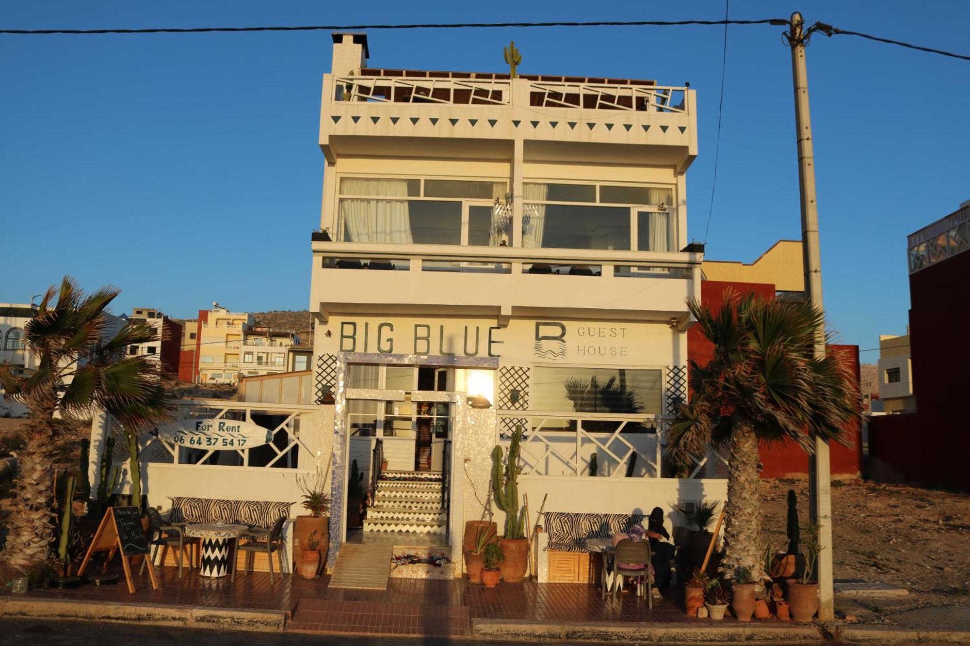 Big Blue Guest House Imsouane Exteriér fotografie